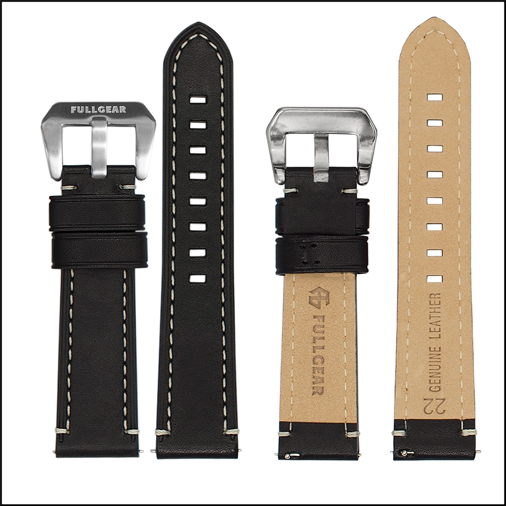 FullGear Oil Leather Strap 22mm